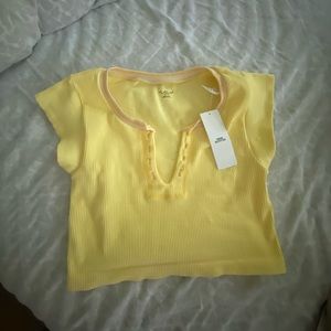 Go for Gold Out from Under Seamless Top Urban Outfitters